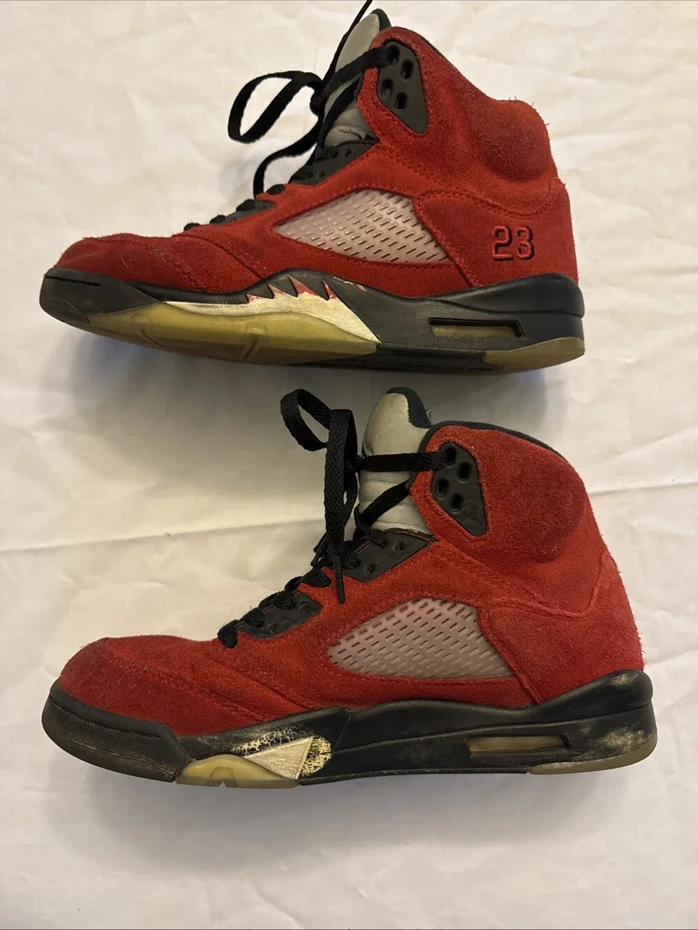 Jordan 5 Retro Mid Raging Bull Nike Supreme 2021 DS Size 8.5 Dd0587-600